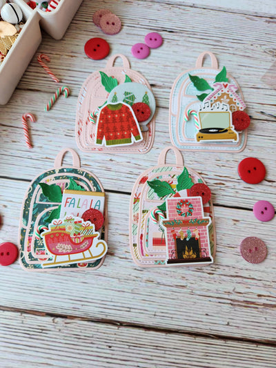 Blue Lagoon Glitter Buttons