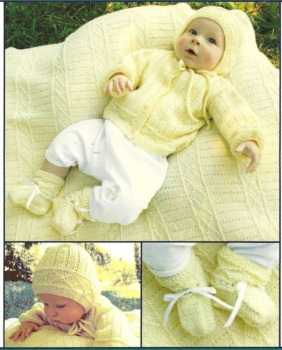 Diamond Baby Set - Pattern