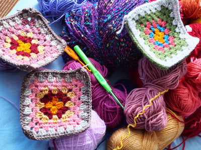 Fiber Arts Technique Series: Anatomy of a Granny Square