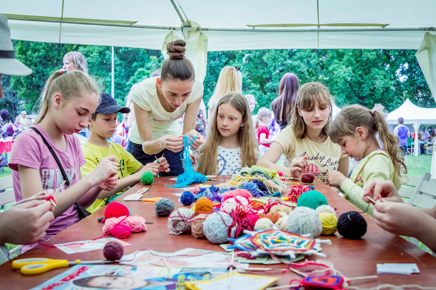 Youth Fiber Arts Studio (Ages 8.5 – 12) - Tuesdays 4 - 5:30 PM