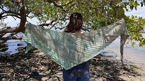 Albuquerque Sunset Shawl - A Level 2 Knitting Class