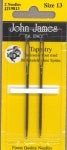 John James Tapestry Cross Stitch Needles #13