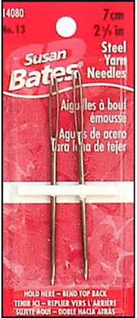 Susan Bates Steel Yarn Needles (Darning)